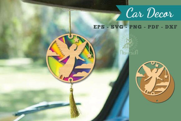 Angel Mom Lasercut Car Decor SVG 1: A Designer’s Honest Review for Real-World Embroidery Use