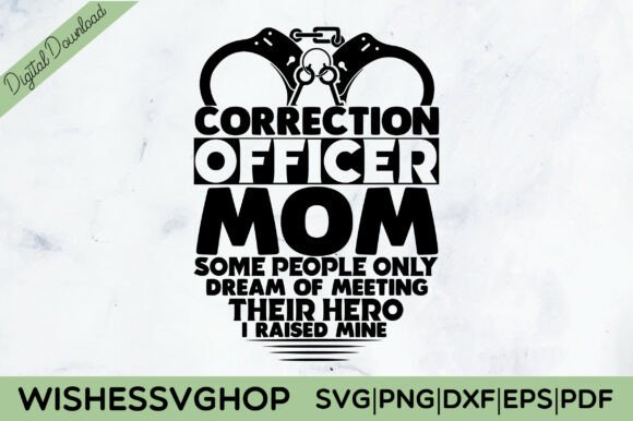 Correction Officer Mom SVG PNG: A Practical Designer’s Review