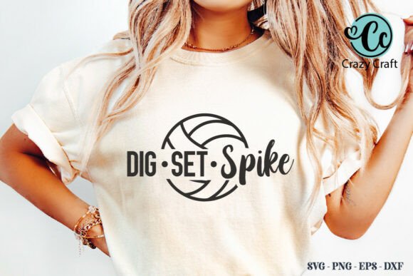 Dig Set Spike, Volleyball Mom Svg: A Practical Design Review