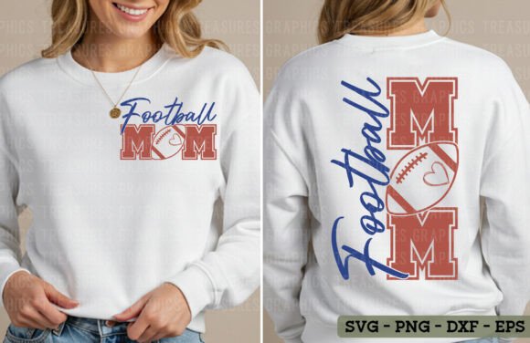 Football Mom SVG Football PNG Sport Mama