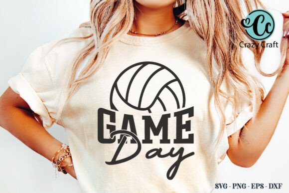 Game Day SVG: A Volleyball Mom’s Embroidery Pick