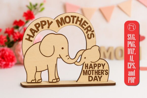 Laser Cut Mother s Day Stand SVG Cut Fil Review