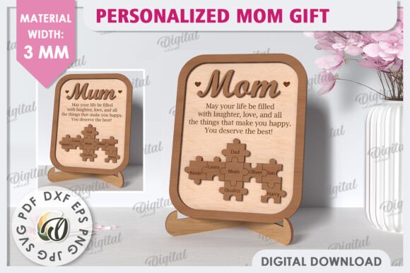Mom-Centric Laser Design for Embroidery Projects